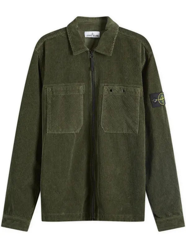 Stone Island Corduroy Jacket Green