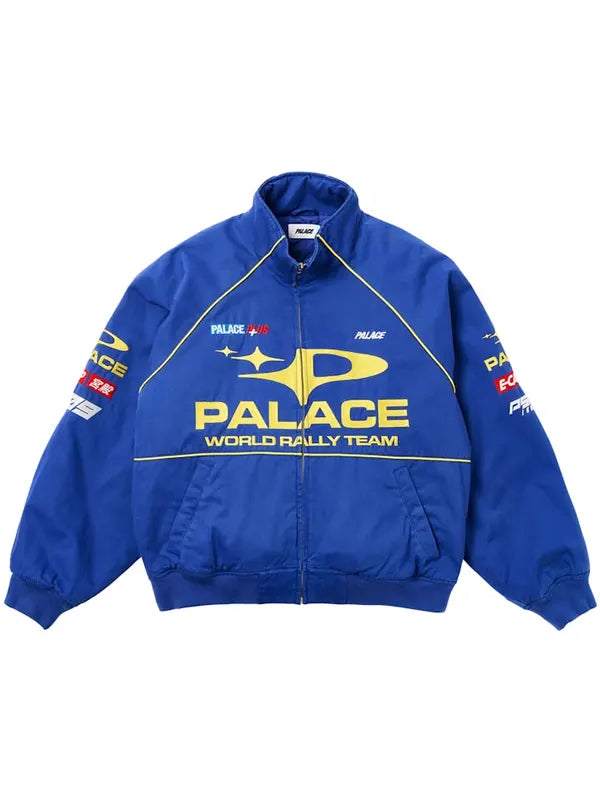 palace rally jacket Blue