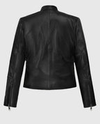 
Carrie-Anne Moss The Matrix Black Leather Jacket