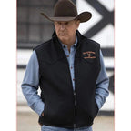 Men's Yellow Stone John Dutton Vest Zing Apparel