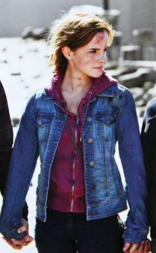 
 Emma Watson Harry Potter and the Deathly Hallows Part 2 Denim Jacket