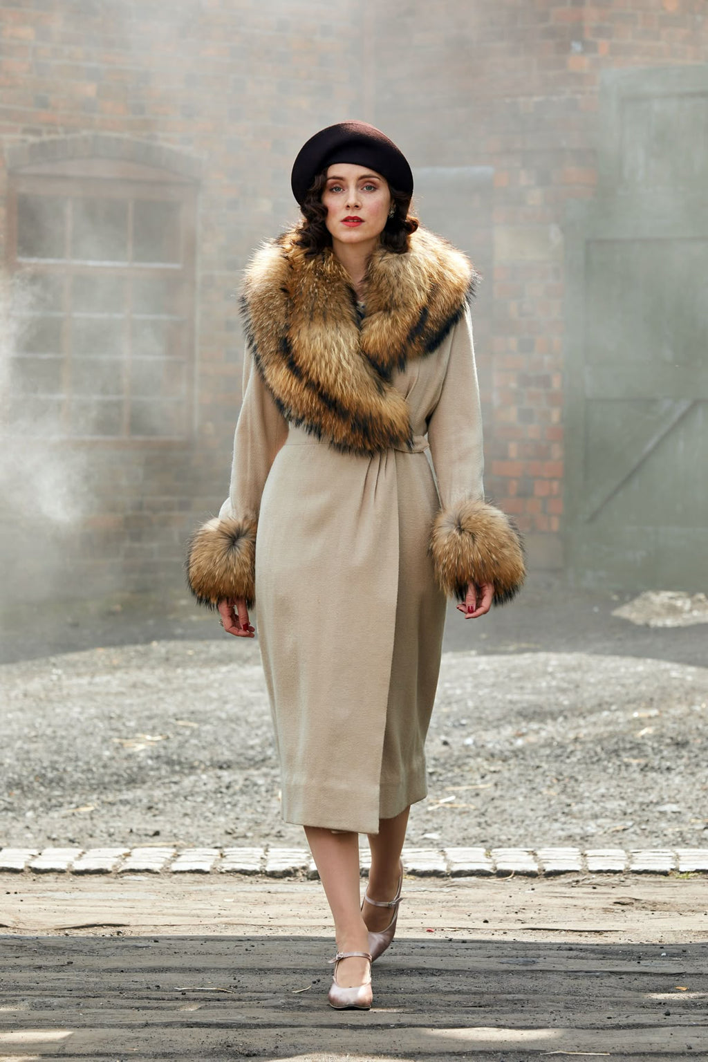 Ada Shelby Peaky Blinders Season 5 Fur coat