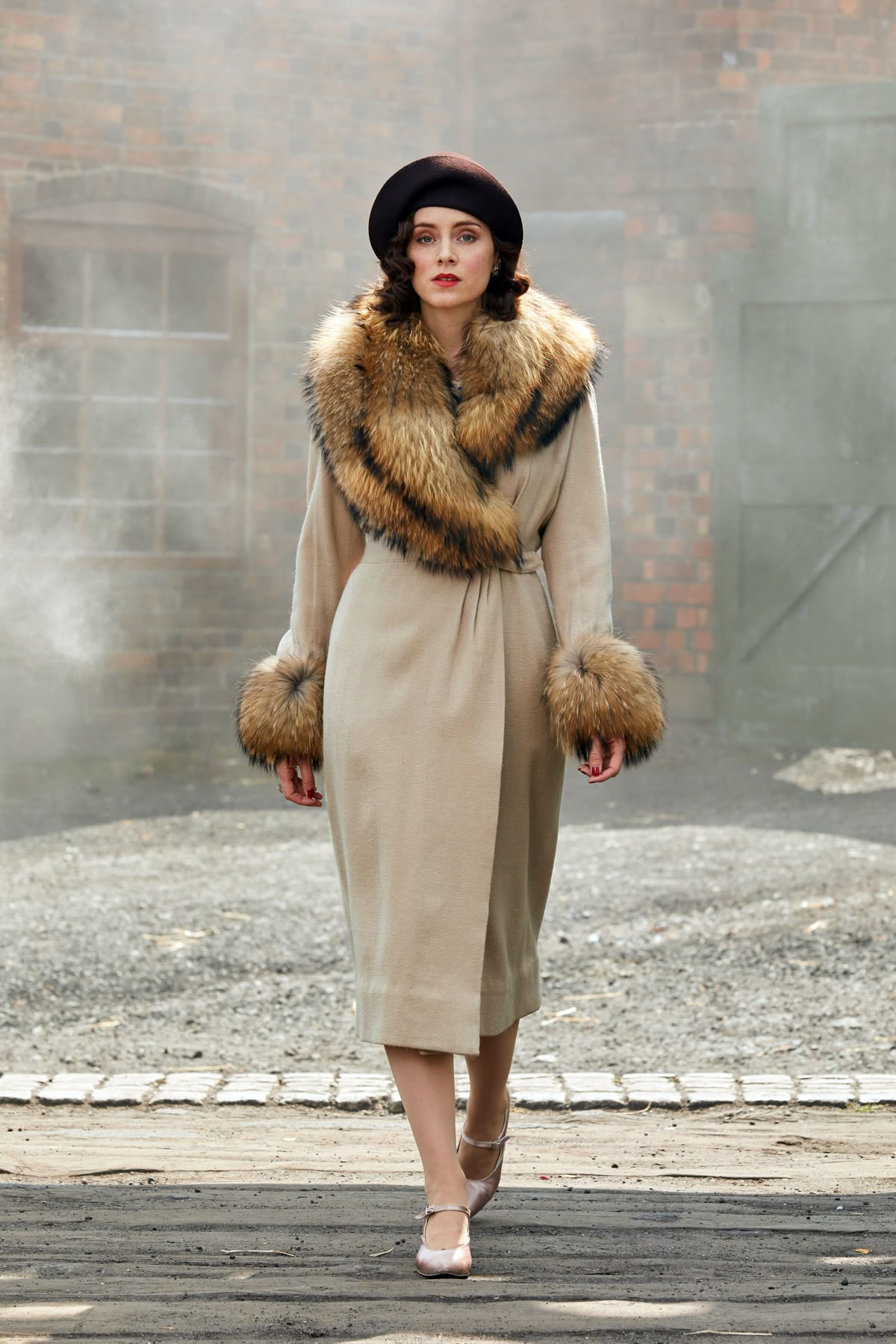 Ada Shelby Peaky Blinders Season 5 Fur coat