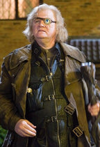 Alastor Moody Harry Potter Suede Leather Coat
