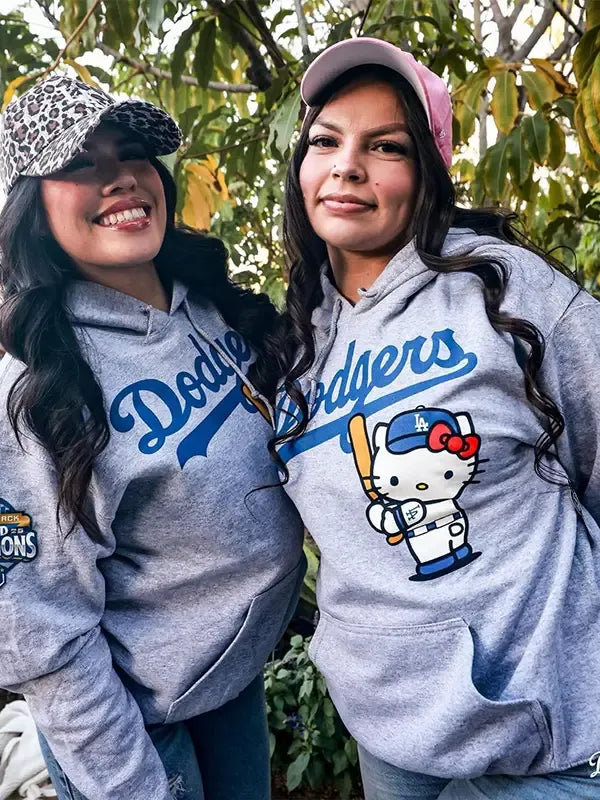 Dodgers Hello Kitty Hoodie