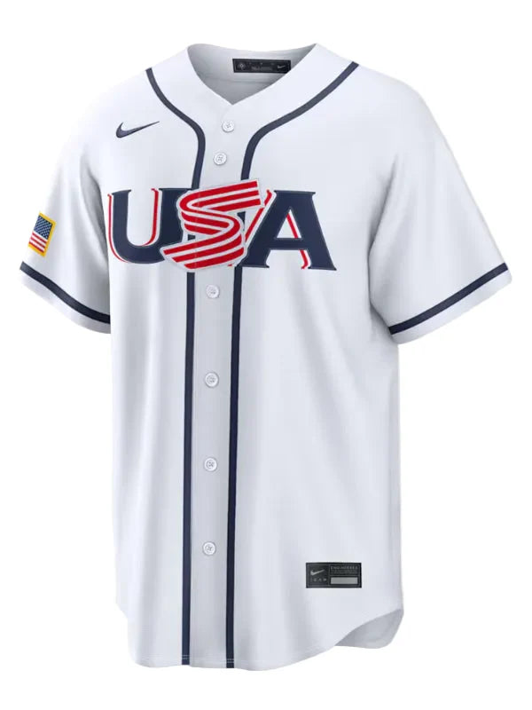 2026-USA-Baseball-Bobby-Witt-Jr-Nike-White-Jersey