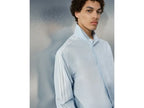 Adidas x ASOS Funnel Neck Blue Shirt