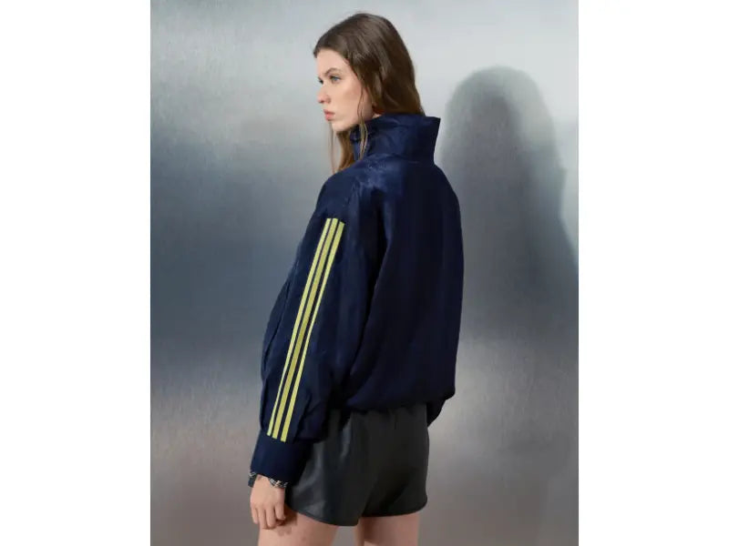Adidas x ASOS Funnel Neck Blue Shirt