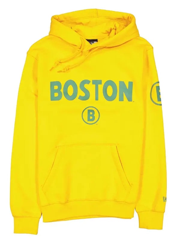 Yellow Red Sox Sweatshirt