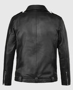 Walking Dead Negan Black Leather Jacket

