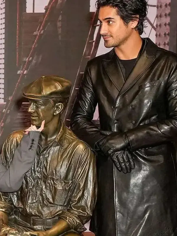 56 Days 2026 Avan Jogia New Leather Coat
