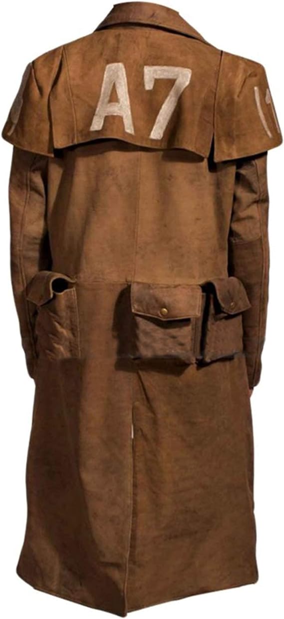 A7 Fallout NCR Suede Leather Jacket Zing Apparel