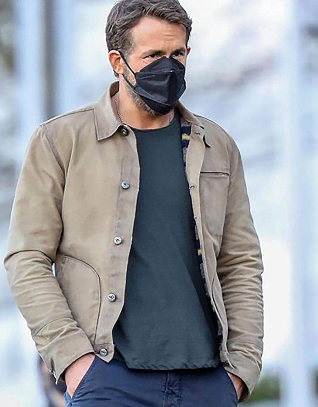 Halloween Cotton The Adam Project Ryan Jacket