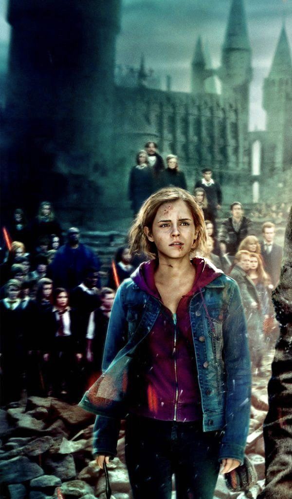 
 Emma Watson Harry Potter and the Deathly Hallows Part 2 Denim Jacket