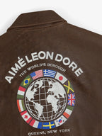 ALD World’s Borough Leather Flight Jacket