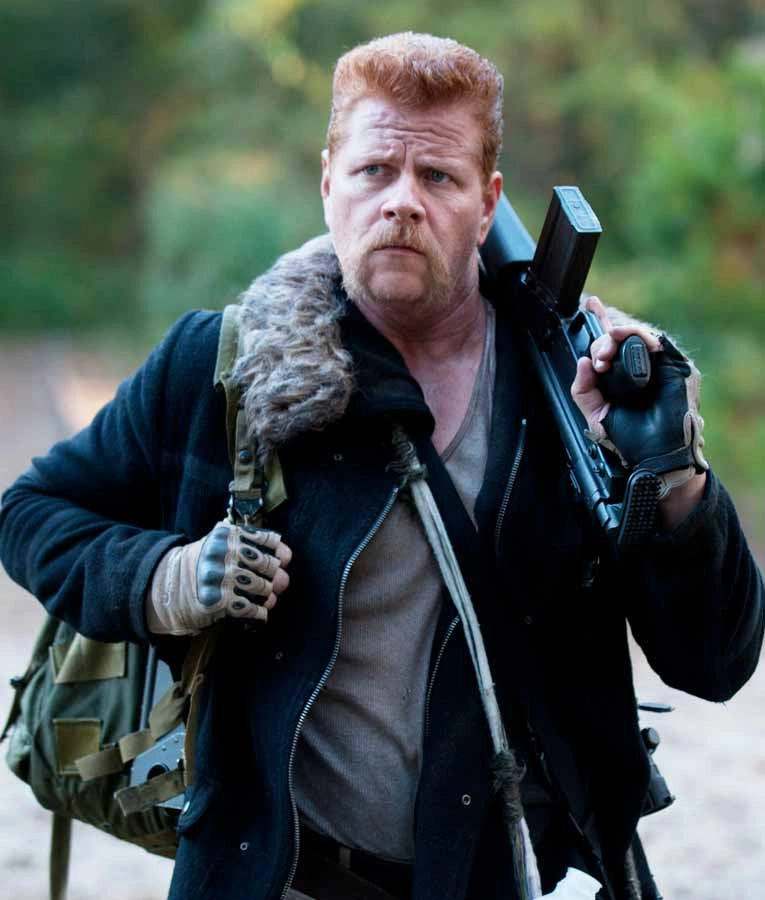 
 The Walking Dead Abraham Ford Black Wool Jacket