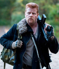 
 The Walking Dead Abraham Ford Black Wool Jacket
