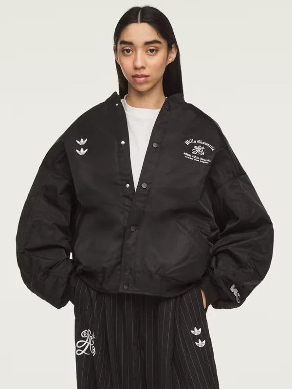 Adidas-X-Willy-Chavarria-Coaches-Satin-Jacket-Black