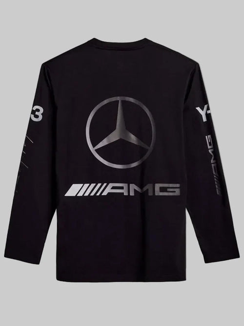 Adidas-Y-3-Mercedes-Chaos-Logo-Long-Sleeve-Tee