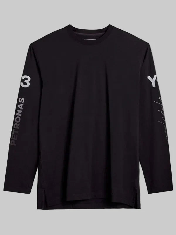 Adidas-Y-3-X-Mercedes-Amg-Petronas-F1-Team-Chaos-Logo-Long-Sleeve-Tee