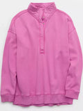 Aerie Oh Snap Sweatshirt Pink