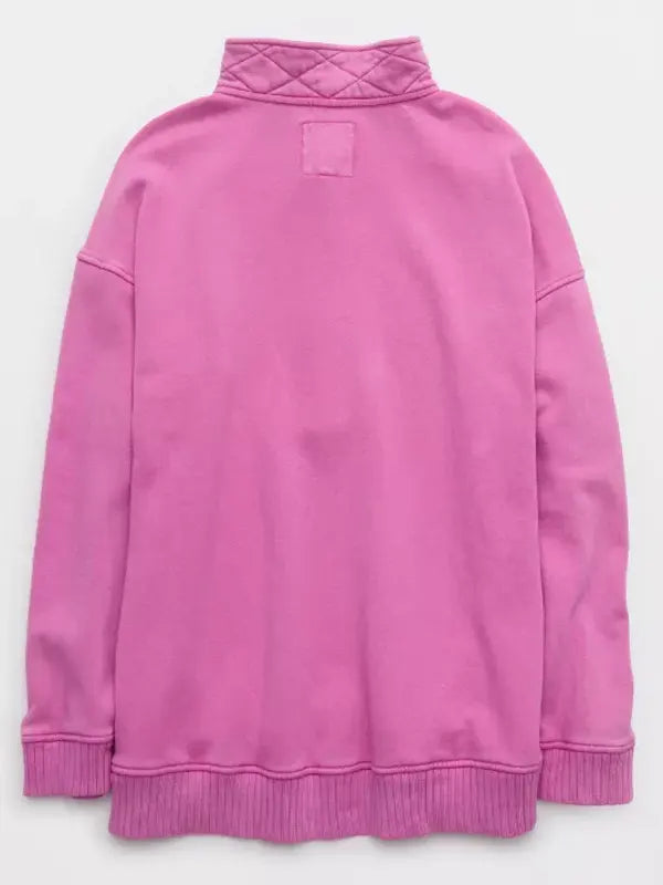 Aerie Oh Snap Sweatshirt Pink Sale