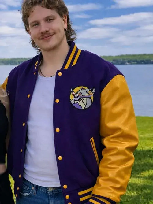 Aidan Shaw Finding Her Edge S01 Varsity Jacket