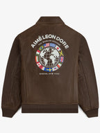 ALD World’s Borough Leather Flight Jacket