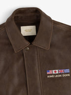 ALD World’s Borough Leather Flight Jacket