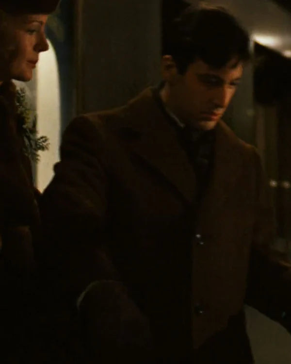 
Al Pacino The Godfather Brown Wool Coat
