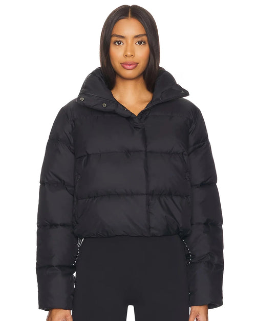 Alo-Gold-Rush-Black-Puffer-Jacket
