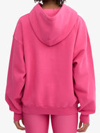 Amelia Women's Dark Pink Oversize Hoodie