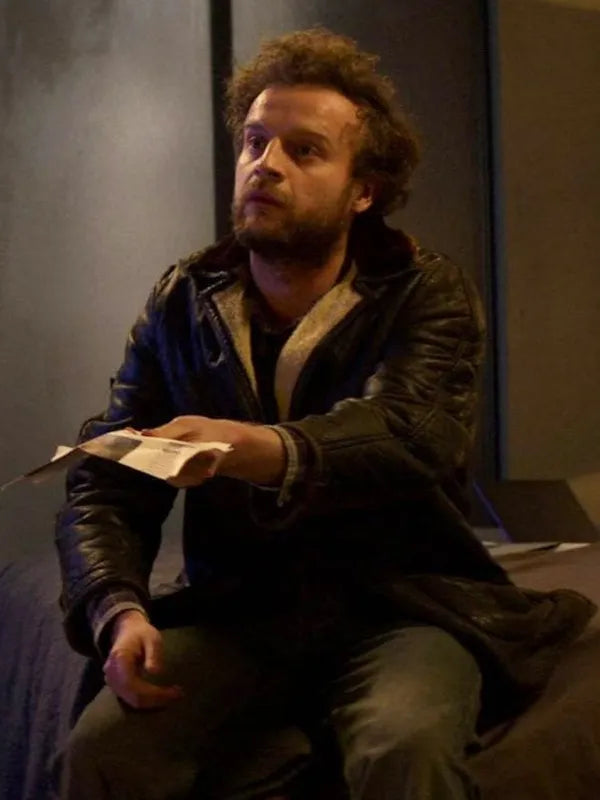 


 Black Mirror Andrew Gower  Leather Jacket
