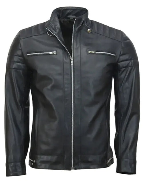 Andrew_Tate_Cafe_Racer_Leather_Black_Jacket_For_Sale