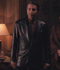 

 The Godfather  Andy Garcia Black Leather Coat
