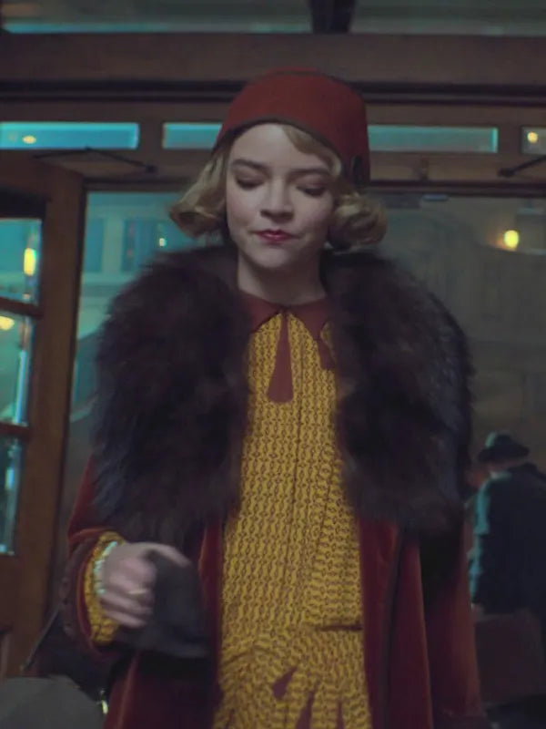 eaky Blinders Season 5 Anya Tay­lorJoy  Collar Coat
