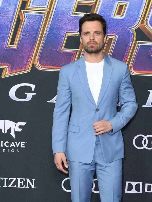 
Avengers Endgame Sebastian Stan Blue Suit