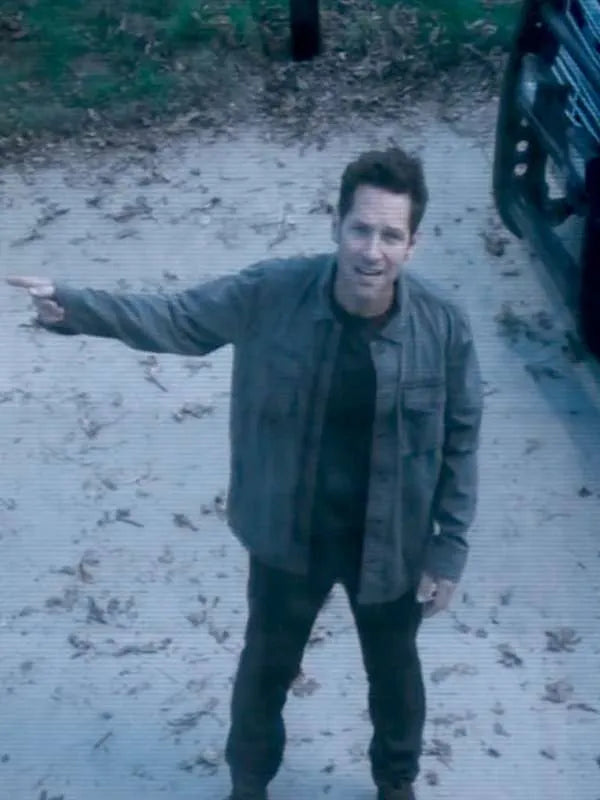 Avengers Endgame Paul Rudd Grey Jacket