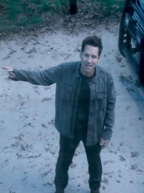 Avengers Endgame Paul Rudd Grey Jacket