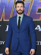 Avengers Endgame  Chris Evans Blue Suit