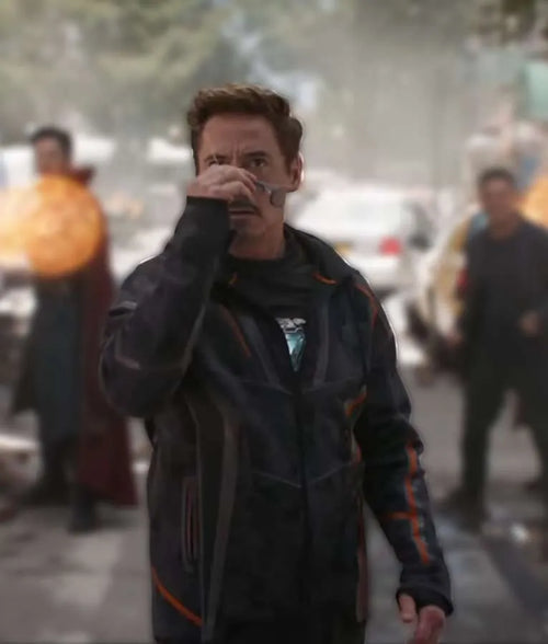 
 Avengers Infinity War Tony Stark Cootton Jacket
