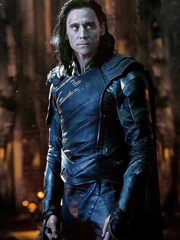 
Avengers Infinity War Tom Hiddleston Lether Jacket
