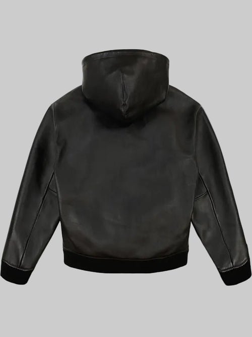 Avirex-Script-Nappa-Leather-Hoodie-Back