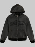 Avirex-Script-Nappa-Leather-Hoodie