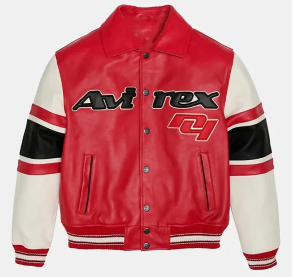Avirex-The-Legend-Jacket-Red