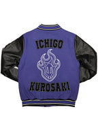 BLEACH-Ichigo-Kurosaki-Purple-Varsity-Jacket-Back