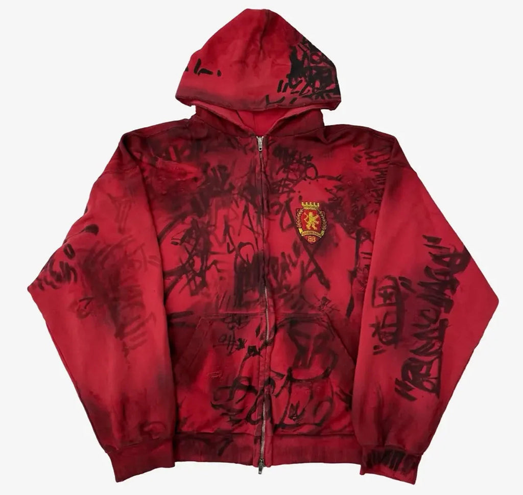 Balenciaga_Red_Skater_Hoodie_For_Sale