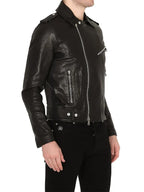 Balmain Leather Jacket Mens For Sale