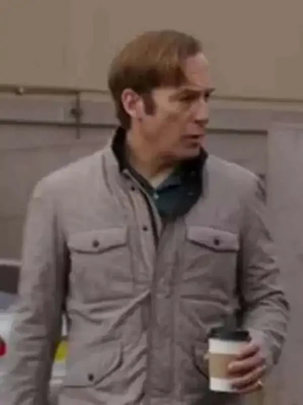 
 Jimmy Mcgill Better Call Saul Grey Cotton Jacket