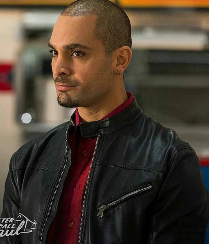 
 Nacho Varga Better Call Saul Black Leather Jacket